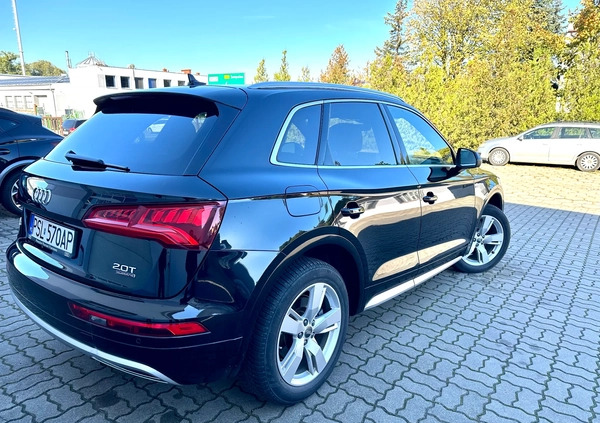 Audi Q5 cena 116900 przebieg: 72000, rok produkcji 2018 z Słupca małe 436